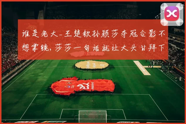 谁是老大_王楚钦孙颖莎夺冠合影不想掌镜,莎莎一句话就让大头甘拜下风