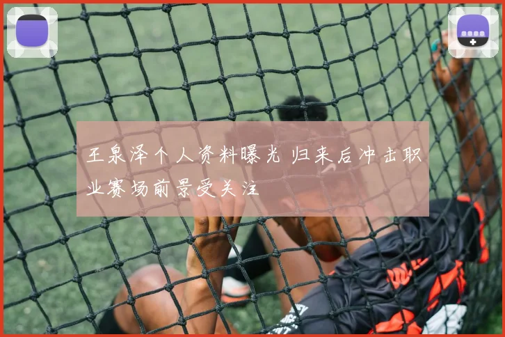 王泉泽个人资料曝光 归来后冲击职业赛场前景受关注